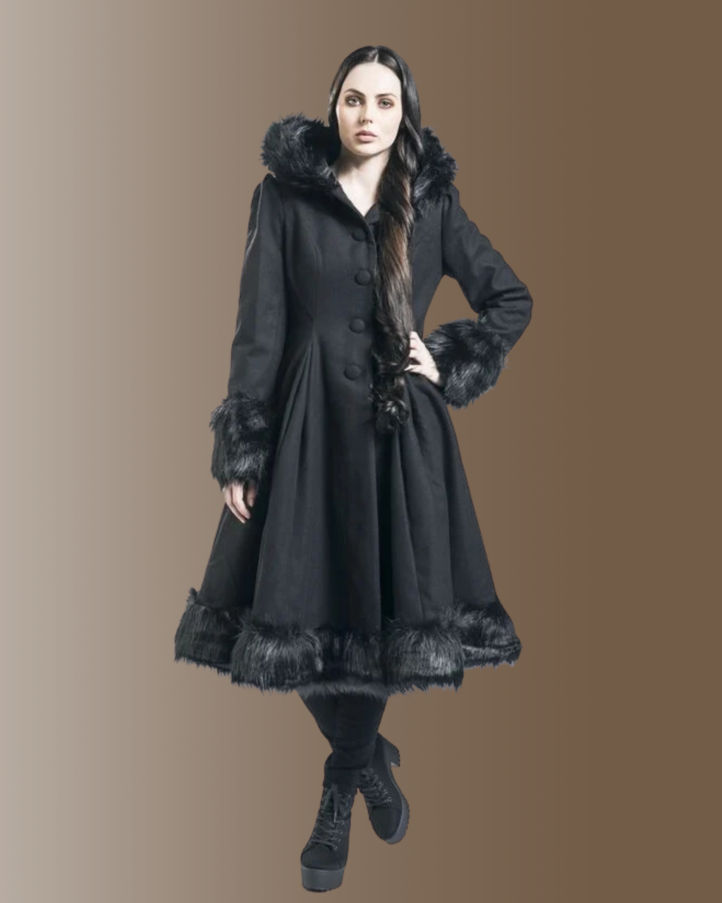 Hell Bunny Elvira Coat