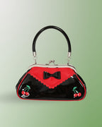 Banned Red/Black BILLIE JEAN HANDBAG