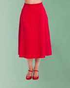 Banned Strawberry Red Swing Skirt