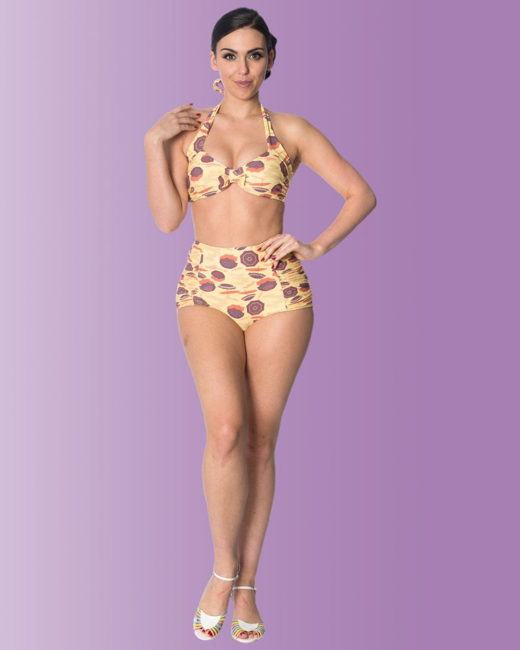Banned Parasol Built Up Halterbikini