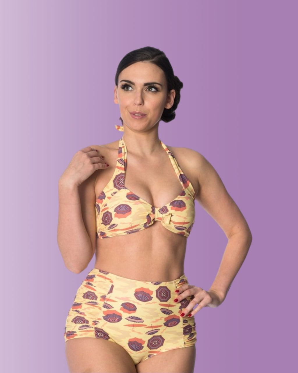 Banned Parasol Built Up Halterbikini