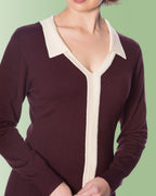 Banned Contrast Jumper Dress