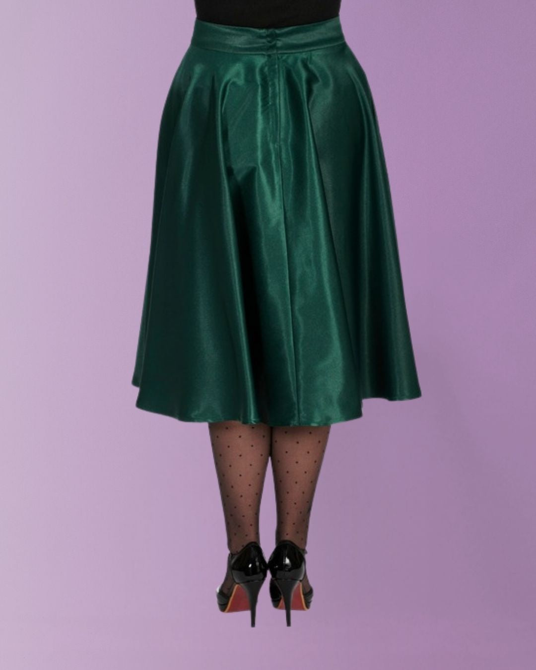 Banned Hazel Satin Sparkle Skirt