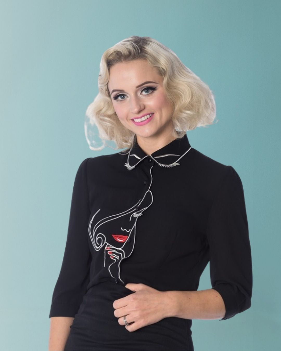 Banned Model Face Blouse