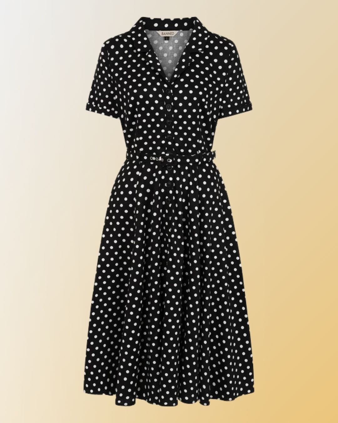Banned Bella Polka Swing Dress