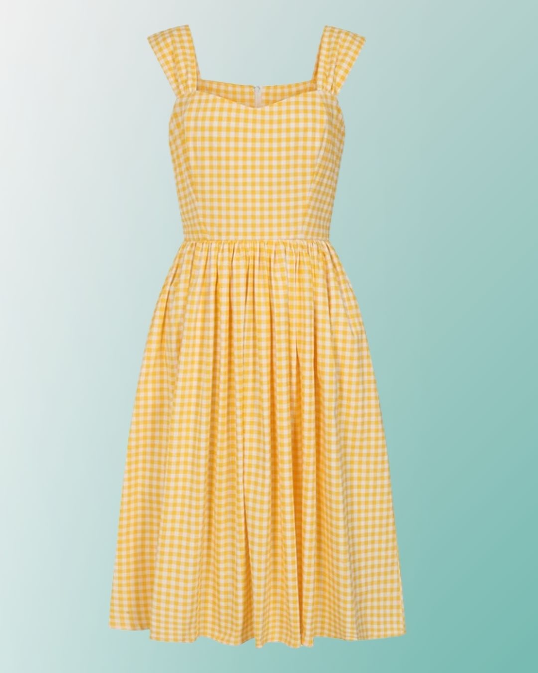 Banned Eliza Gingham Swing Dress
