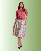 Banned Cary Cherry Skirt