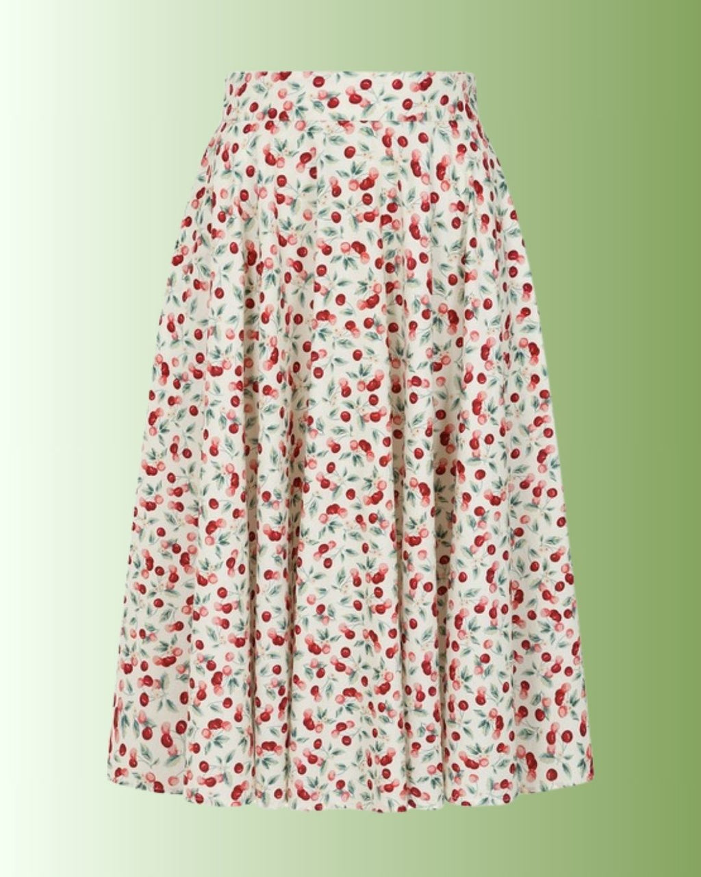 Banned Cary Cherry Skirt