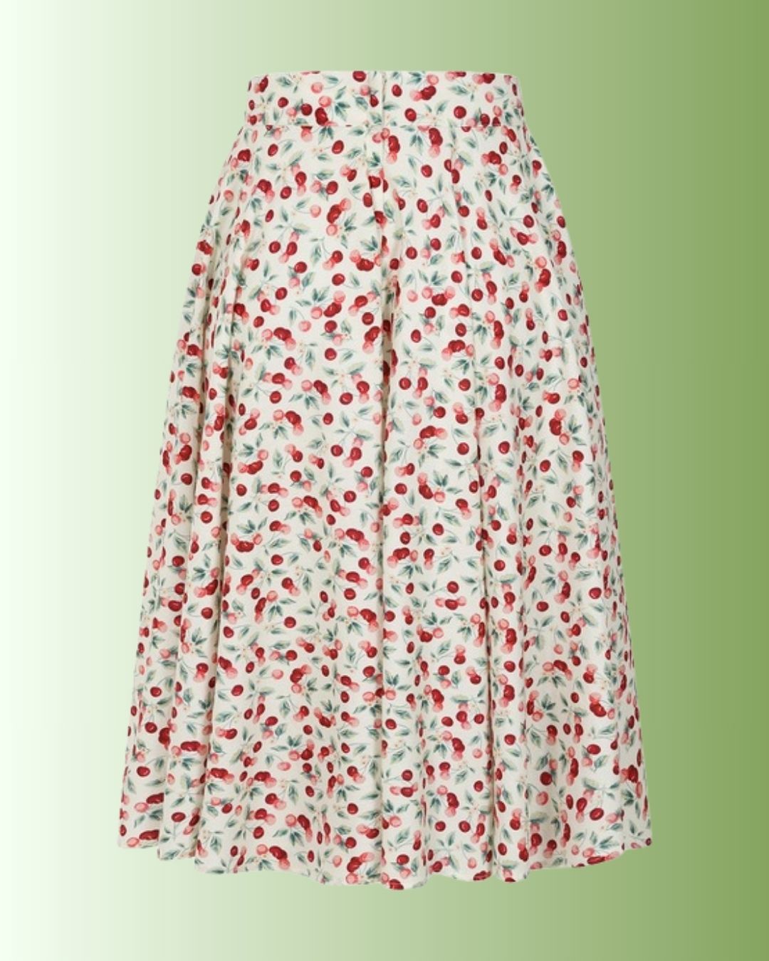 Banned Cary Cherry Skirt