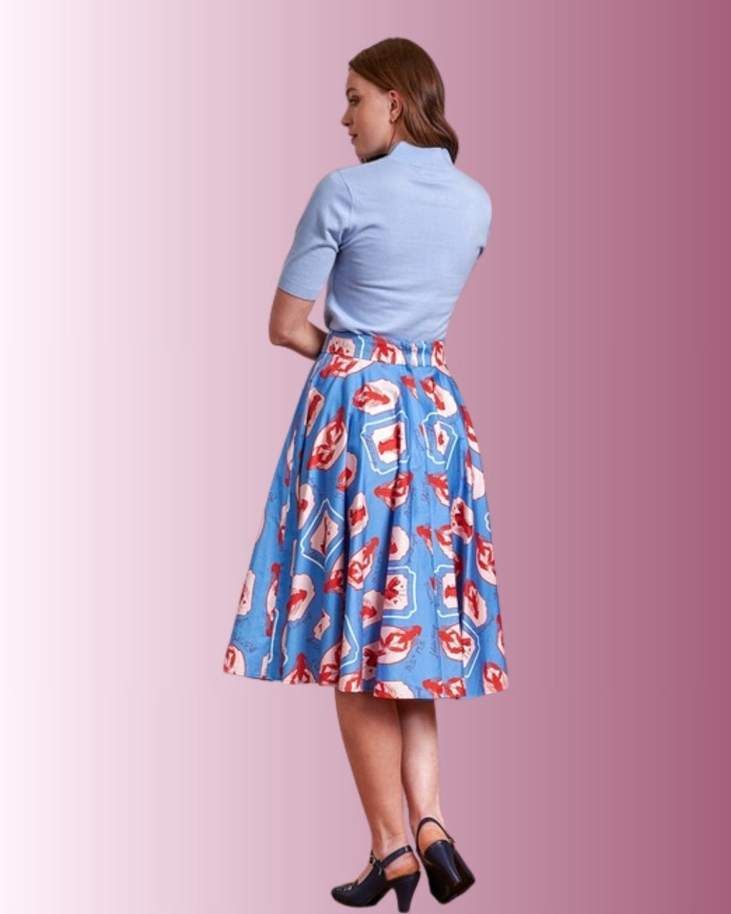 Banned Cary Lobster Loves Swing Skirt