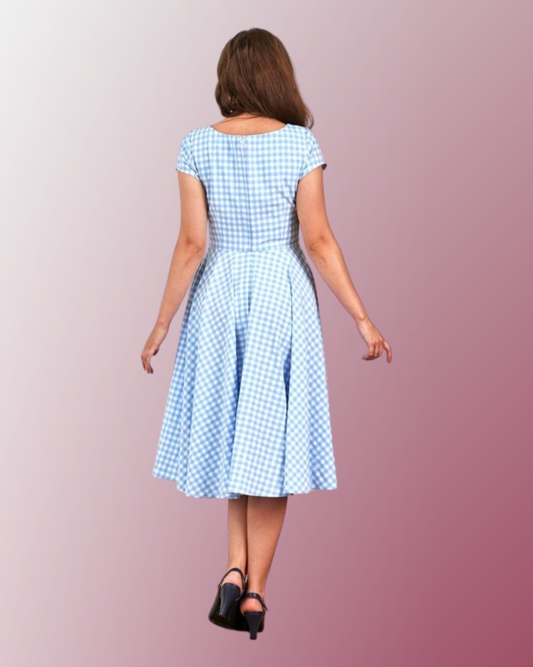 Banned Lola Gingham Swing Dress