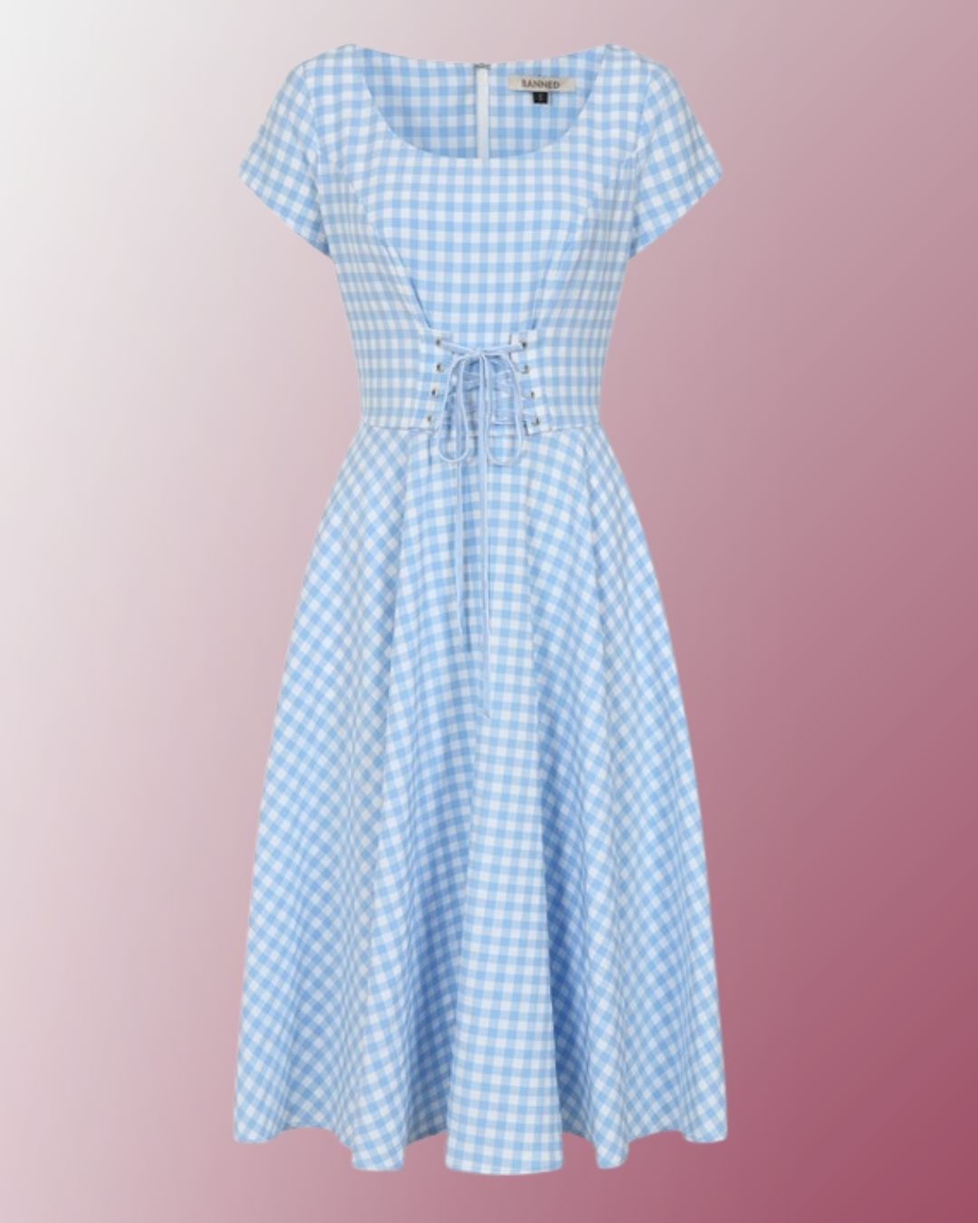 Banned Lola Gingham Swing Dress