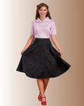 Banned Annie Black Cherry Skirt