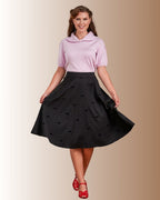 Banned Annie Black Cherry Skirt
