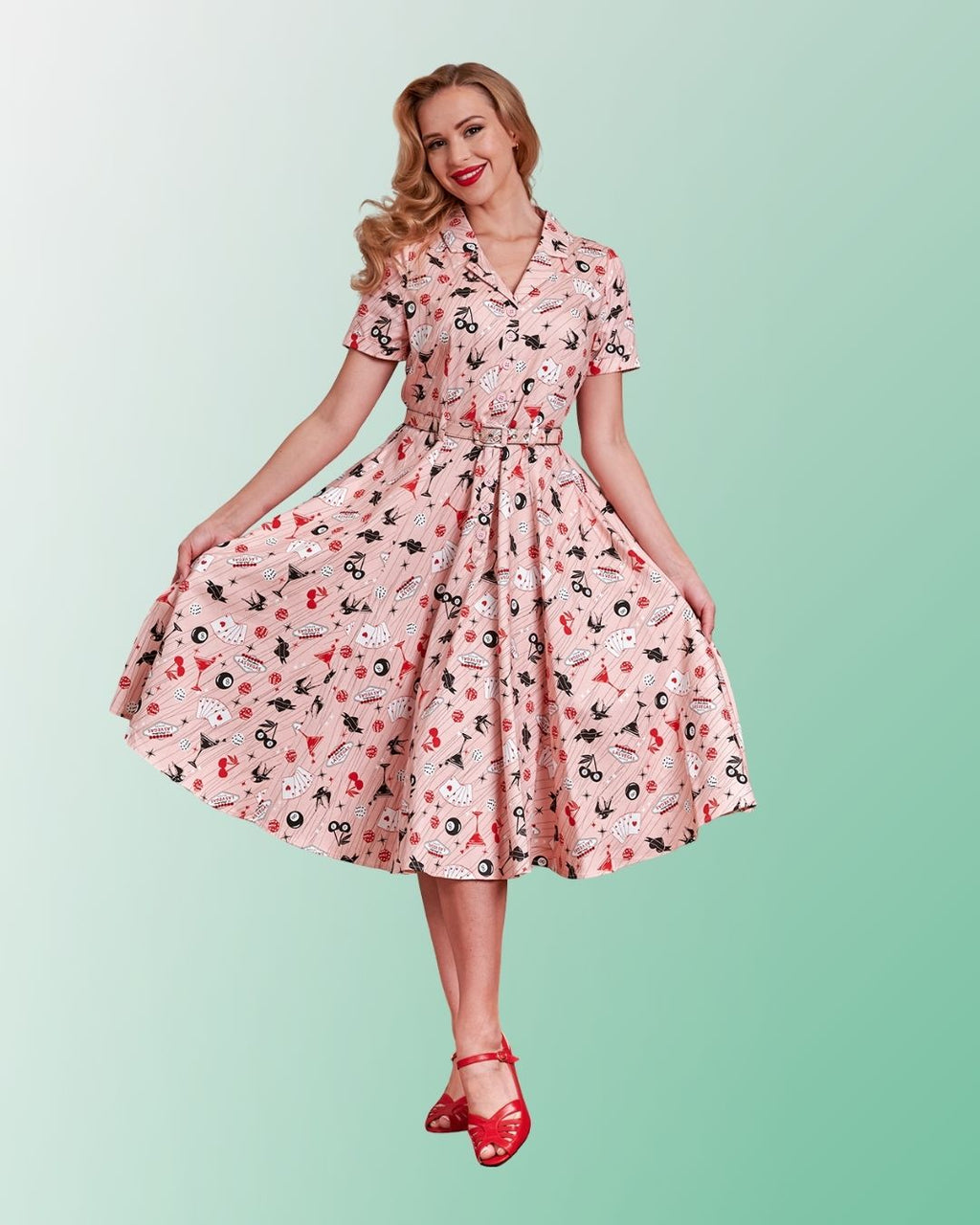 Banned Bella Viva Las Vegas Swingdress