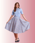 Banned Annie Cherry Check Skirt