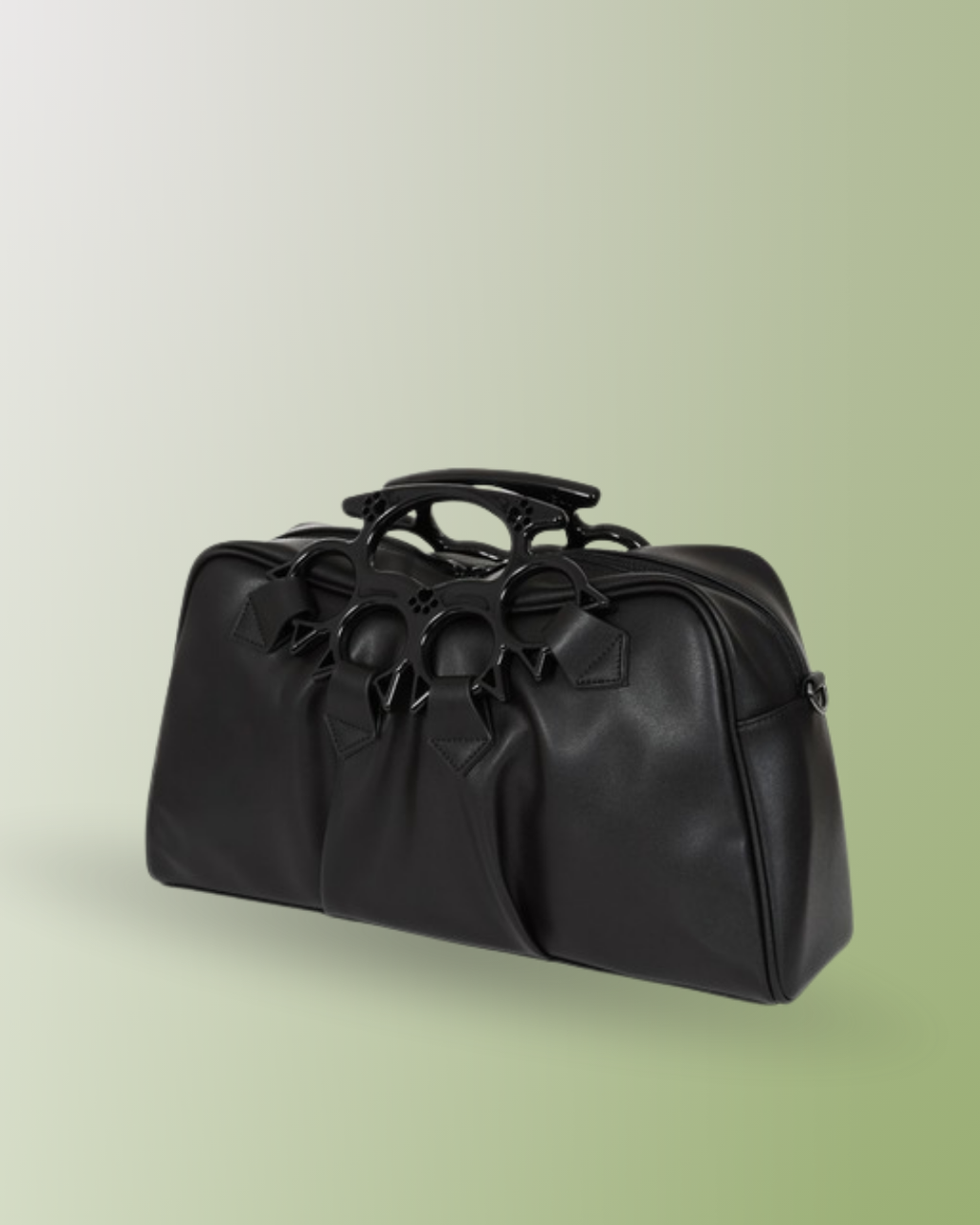 Banned Hex Paws Kitten Knuckle Top Handle Bag
