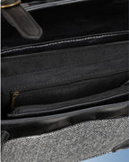 Banned Herringbone Heirloom Satchel Bag