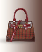 Banned Darling Belle Check Tote Bag