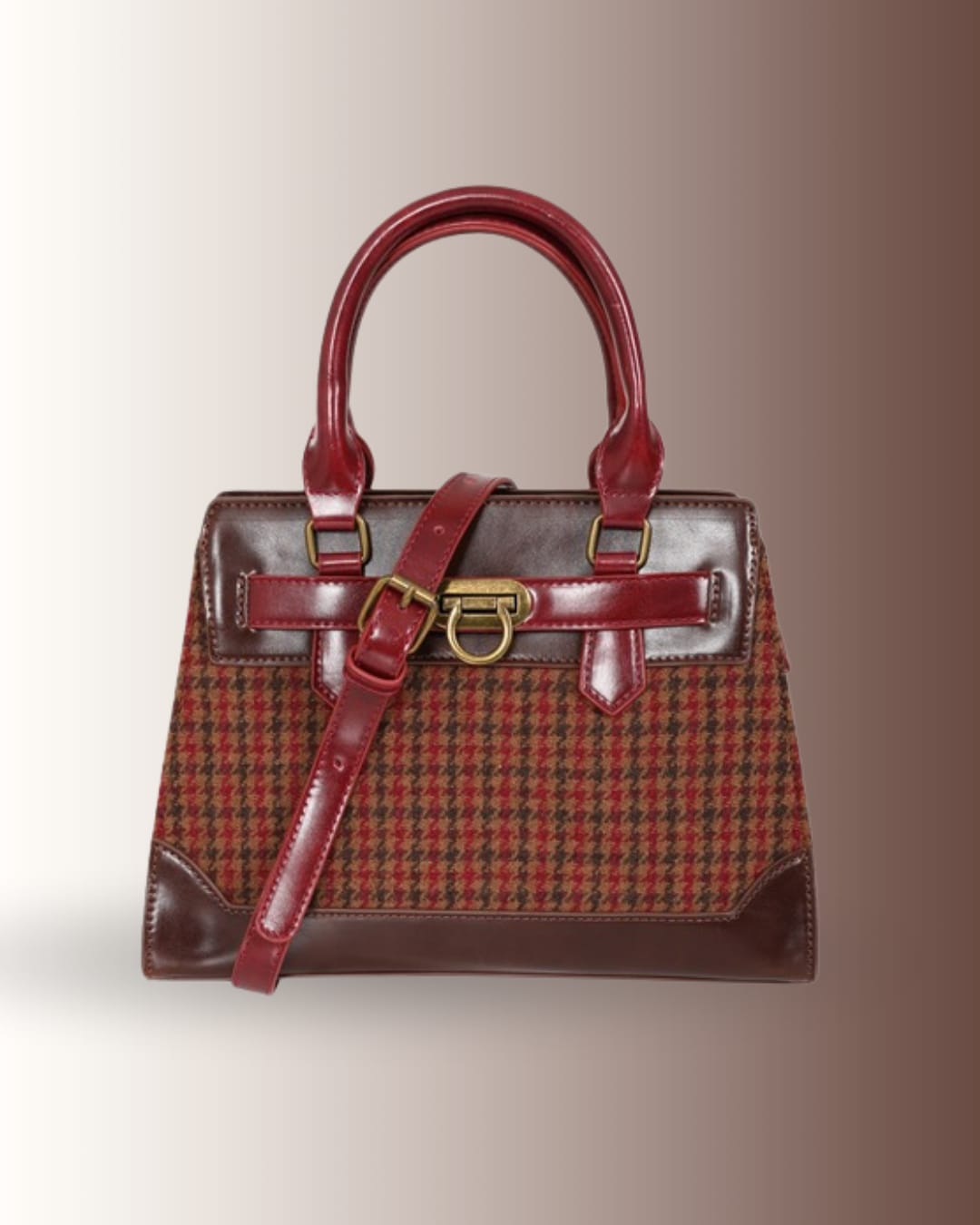 Banned Darling Belle Check Tote Bag