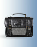 Banned Herringbone Heirloom Satchel Bag