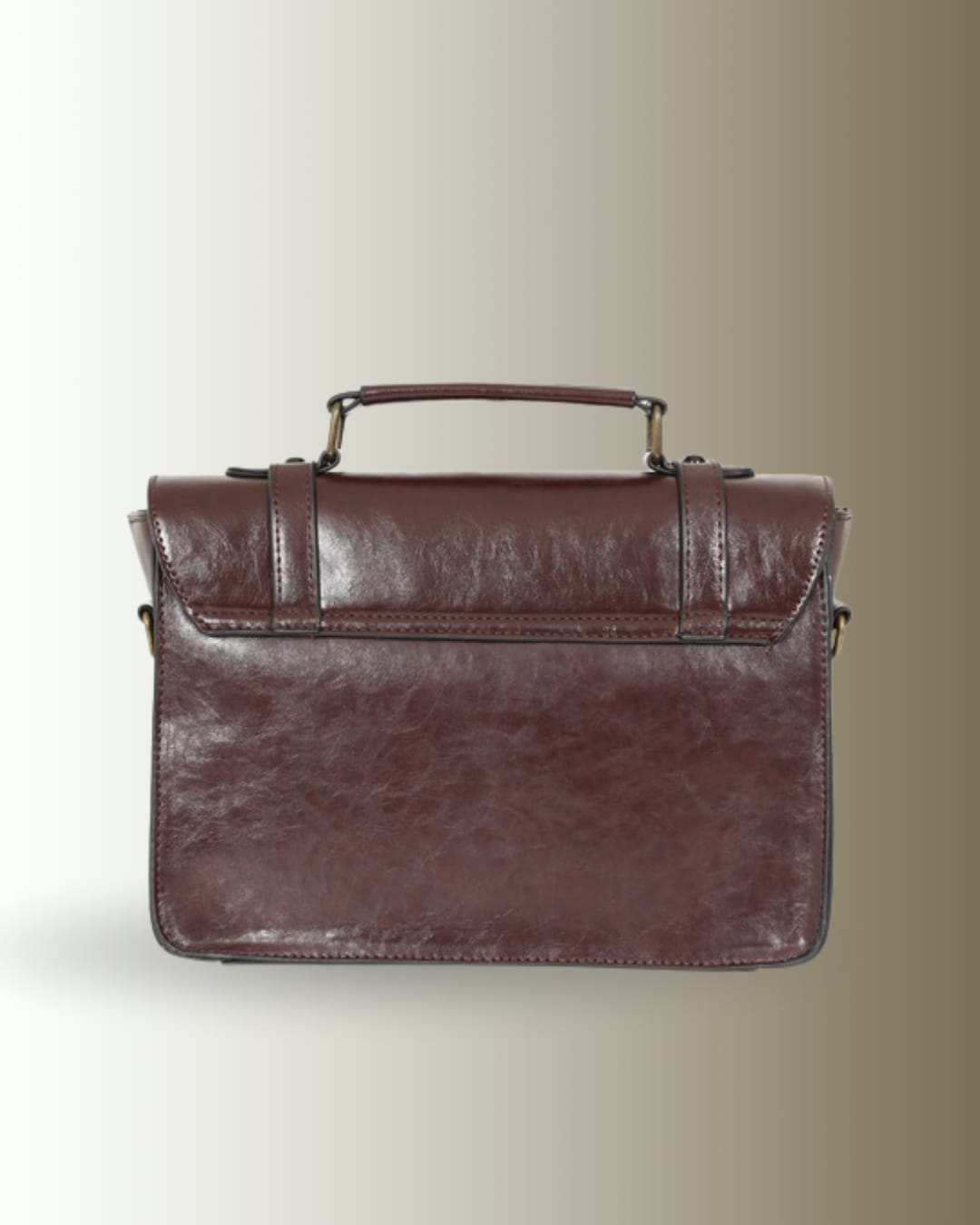Banned Herringbone Heirloom Satchel Bag