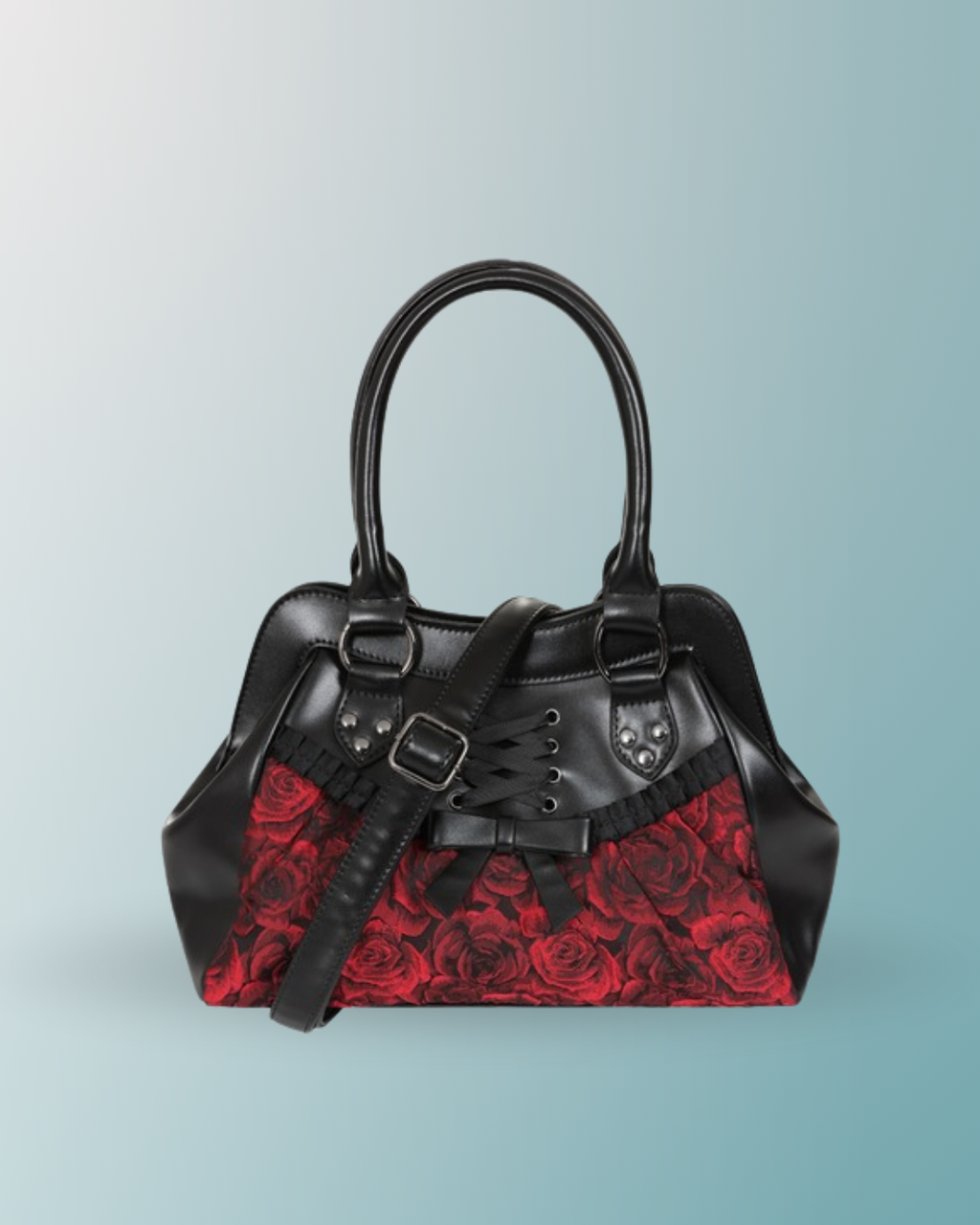 Banned Crimson Thorn Rose Shoulderbag