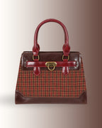 Banned Darling Belle Check Tote Bag
