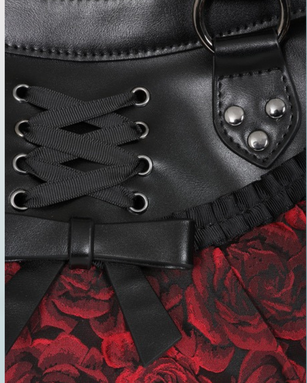 Banned Crimson Thorn Rose Shoulderbag