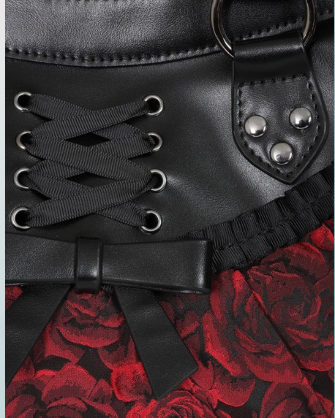 Banned Crimson Thorn Rose Shoulderbag