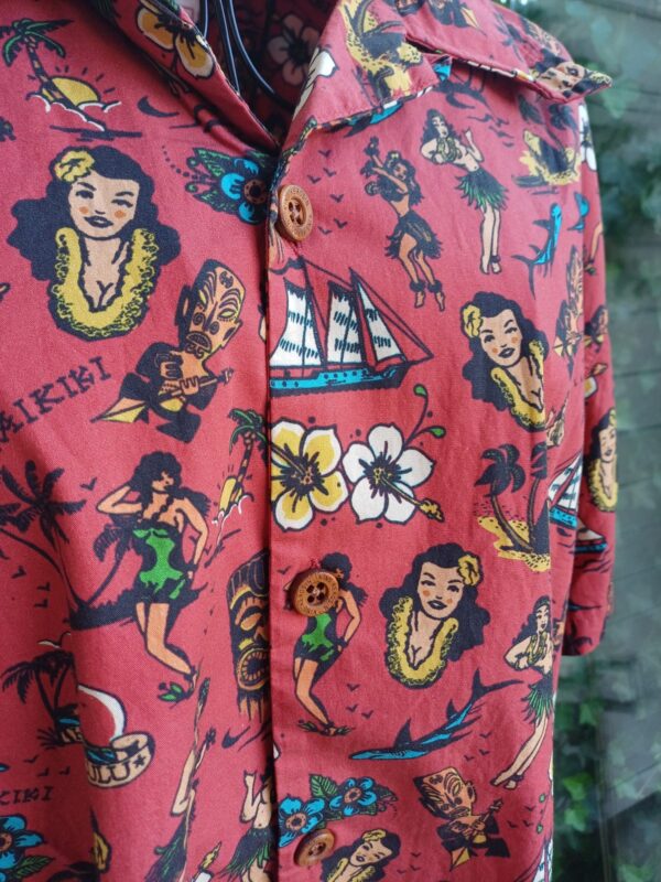 King Kerosin Hawaii Rockabilly Shirt 🌺