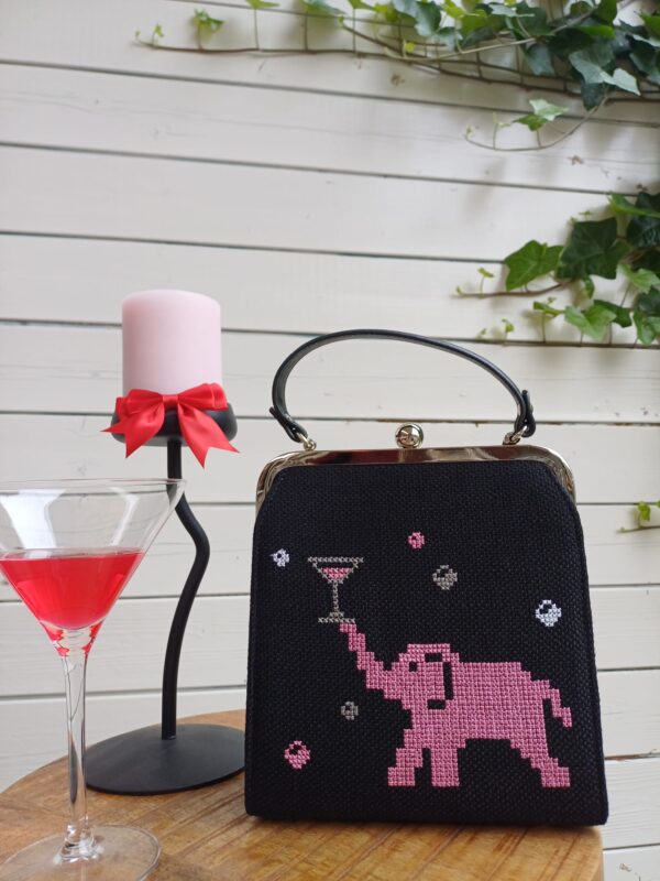 Collectif Tipsy Pink Elephant Bag 🍸