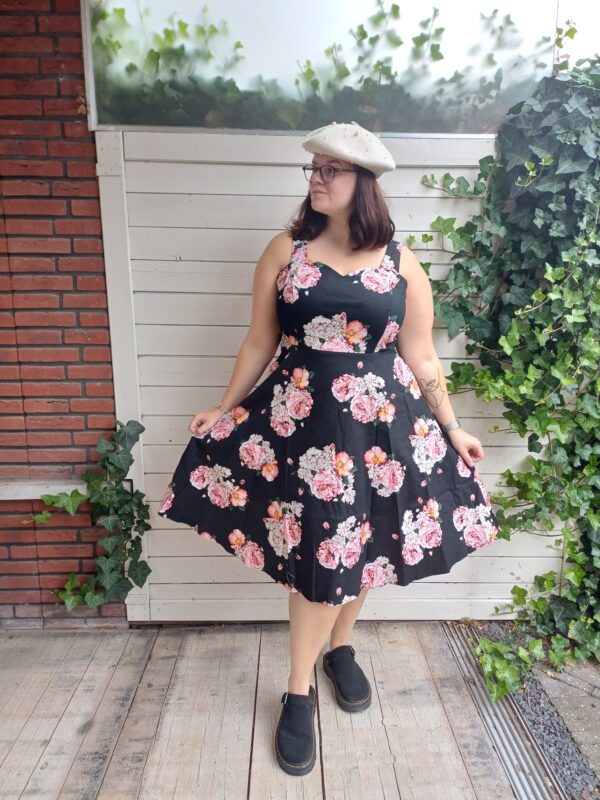 Banned English Rose Fit and Flare Dress 🌹