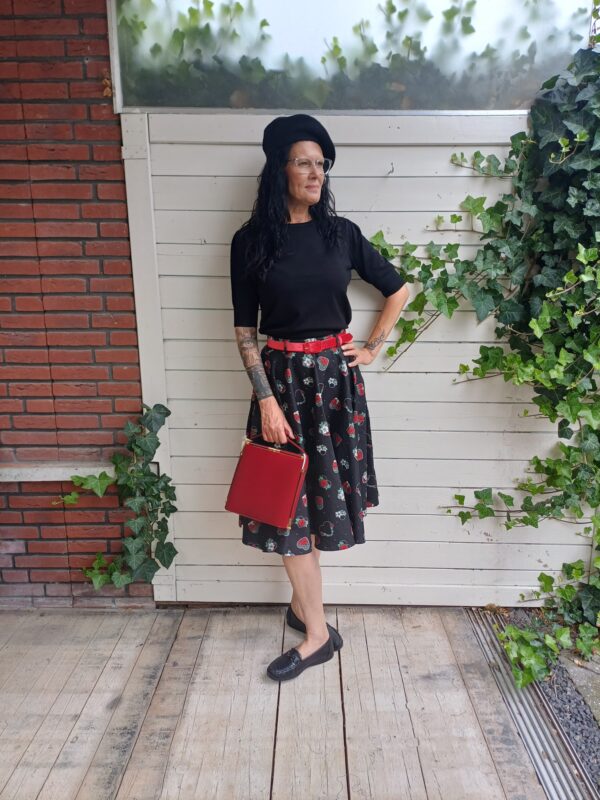 Hell Bunny Petals 50's Skirt 🍒